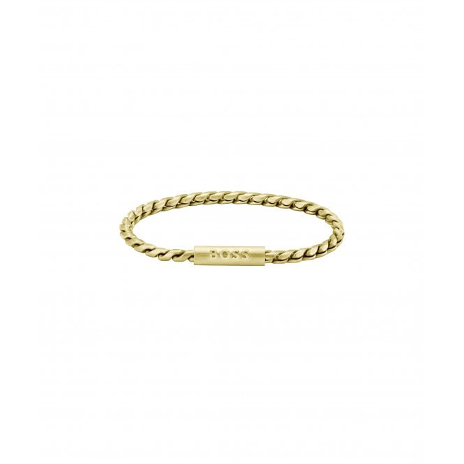 BOSS Doran Yellow Gold-Tone Bracelet