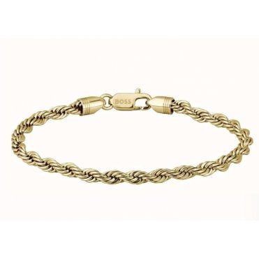 Myles Gold Plated Chain Bracelet