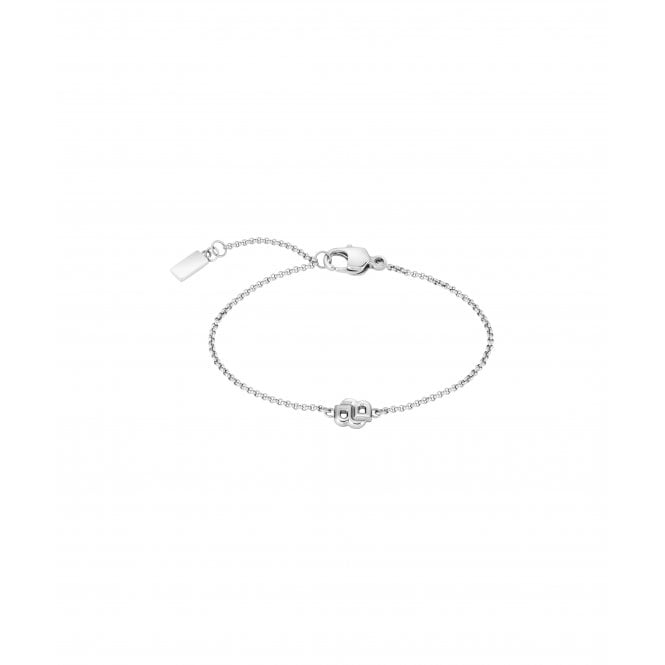 BOSS Silver-Tone Double B Monogram Bracelet