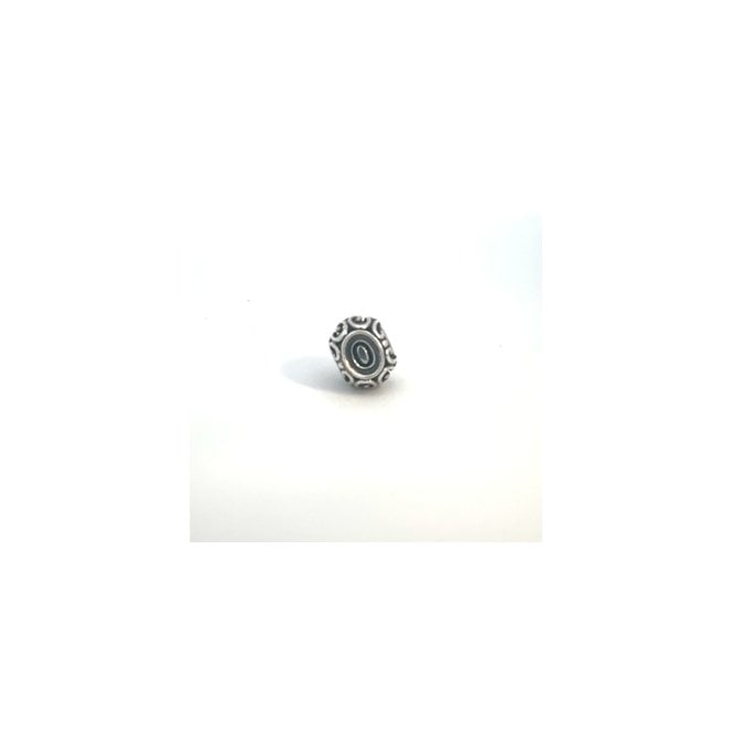 CHAMILIA Silver Letter O Charm Bead