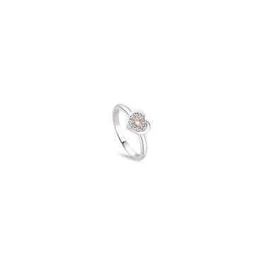 Cariad Sparkle Heart Ring