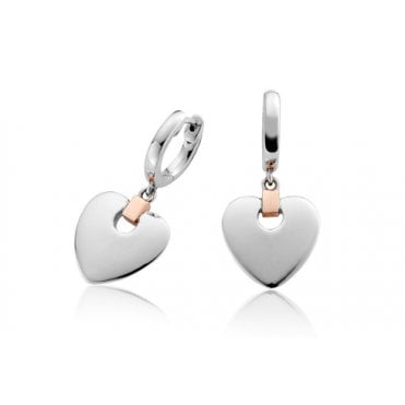 Cariad® Sterling Silver Drop Earrings