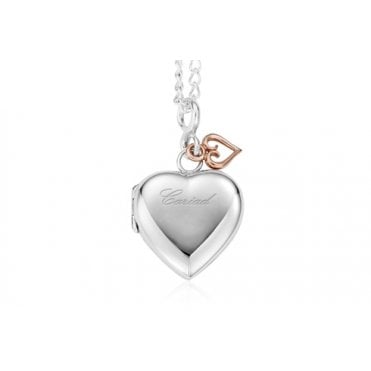 Cariad® Sterling Silver Locket