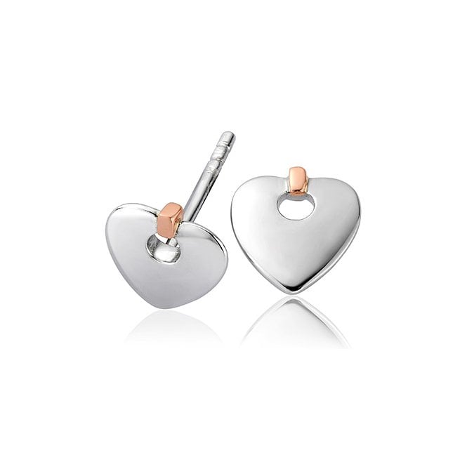 CLOGAU Cariad® Sterling Silver Stud Earrings
