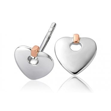 Cariad® Sterling Silver Stud Earrings