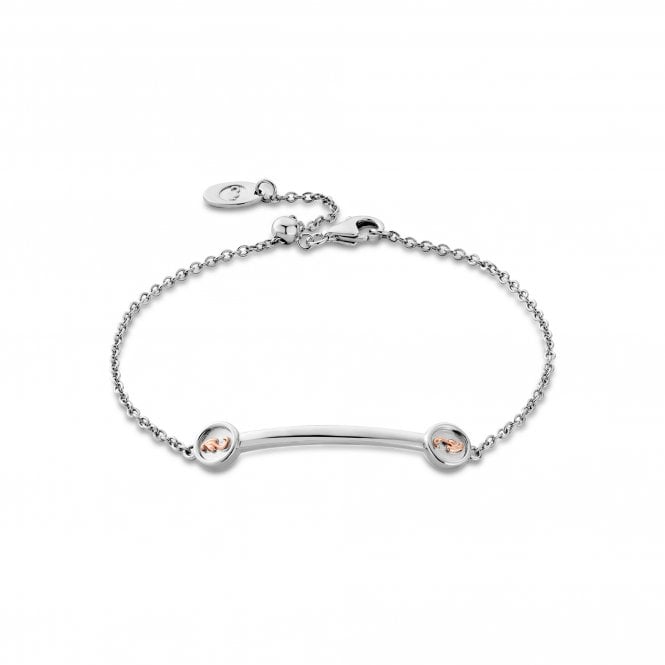 CLOGAU Insignia Sterling Silver Curve Bracelet
