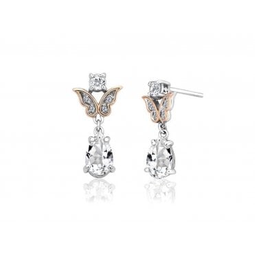 Kensigton Fife Tiara Silver Drop Earrings