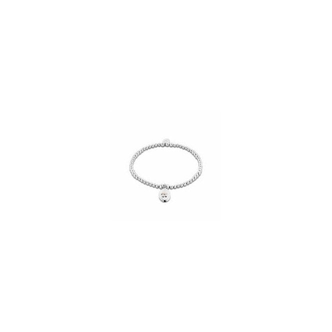 CLOGAU Nature's Wonder Sterling Silver Forget-Me-Not Affinity Bracelet