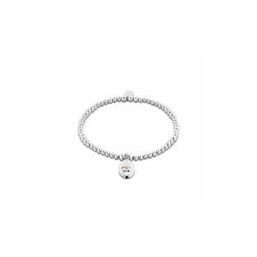 Nature's Wonder Sterling Silver Forget-Me-Not Affinity Bracelet