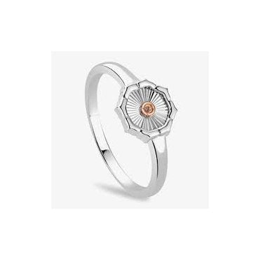 Nos Da Silver Starburst Ring