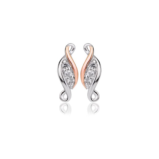 CLOGAU Past Present Future Stud Earrings