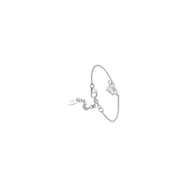 CLOGAU Silver Christmas Bow Bracelet