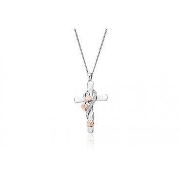 Tree of Life Cross Vine Pendant