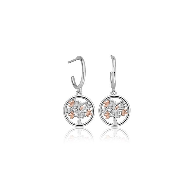 CLOGAU Tree of Life Drop Earrings