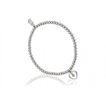 Tree of Life Heart Affinity Beaded Bracelet