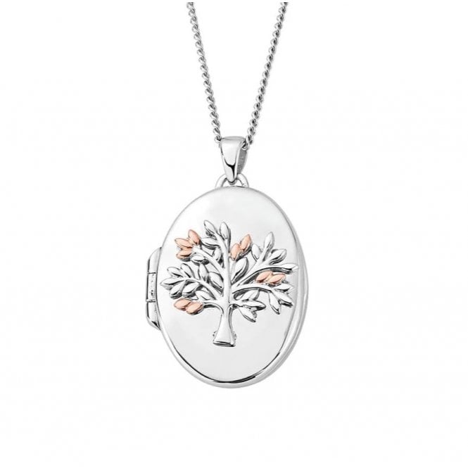 CLOGAU Tree of Life Silver Locket