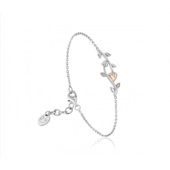 CLOGAU Tree of Life® Silver Vine Bracelet with Topaz