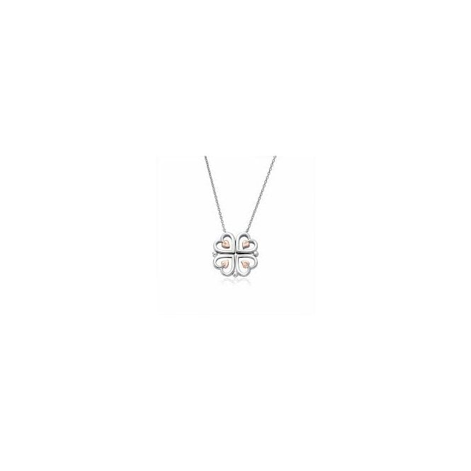 CLOGAU Tree of Life® Sterling Silver Heart Necklace
