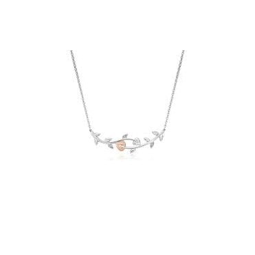 Tree of Life® Sterling Silver Vine Necklace with Topaz