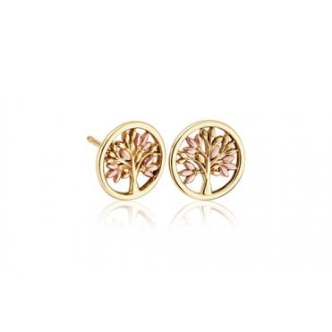 Tree of Life Stud Earrings