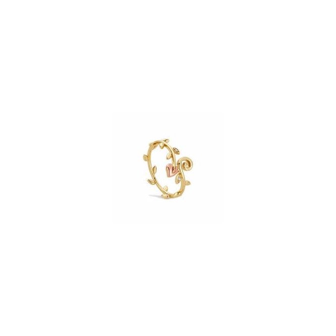 CLOGAU Vine of Life Gold and Diamond Ring