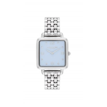 Cass Stainless Steel Crystal Quartz 28mm Ladies Watch