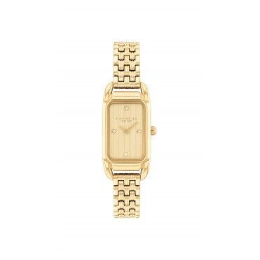 Coach Ladies Gold Plated Cadie Watch
