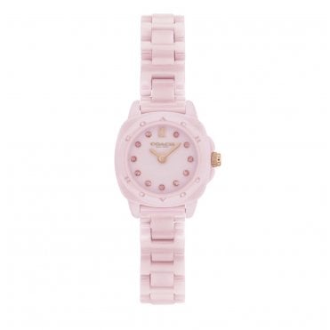 Ladies Kitt Pink 21mm Ceramic Bracelet Watch