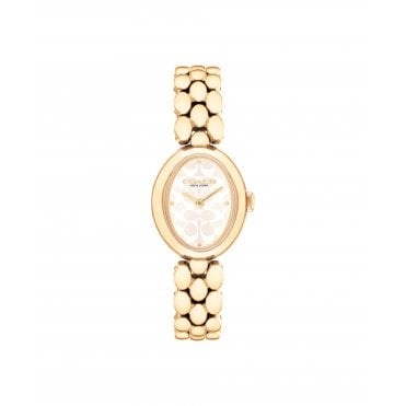 Sammy Yellow Gold Tone 22mm Ladies Watch