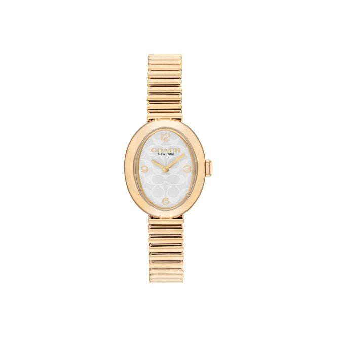 COACH Sammy Yellow Gold Tone Plated 22mm Ladies Watch