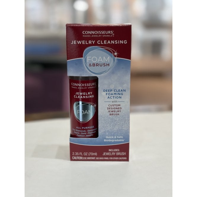 CONNOISSEURS Jewellery Cleansing Foam Kit with Brush