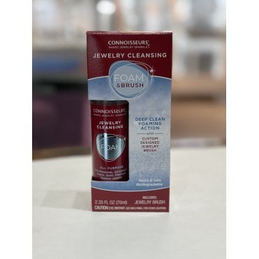 Connoisseurs Jewellery Cleansing Foam Kit with Brush