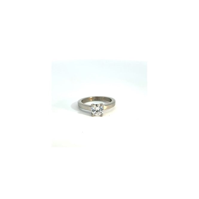 EDBLAD Rome Steel CZ Ring