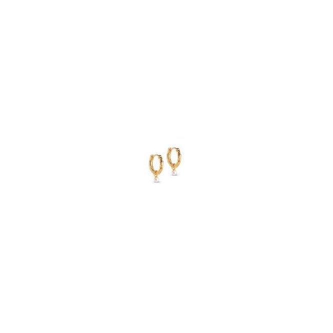 ENAMEL COPENHAGEN Belle Pearl Hoops