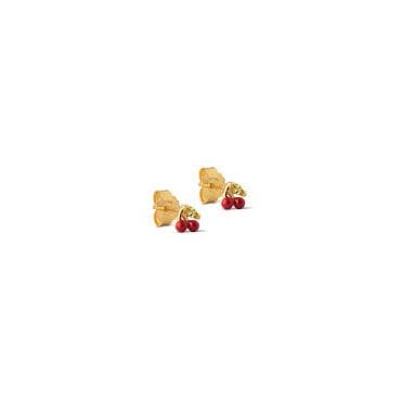 Cherry Red Studs
