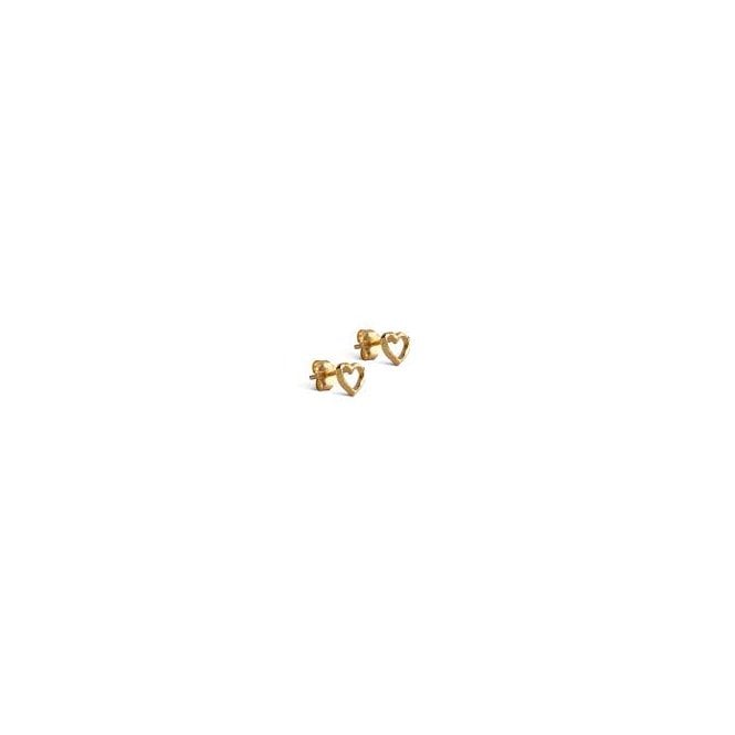 ENAMEL COPENHAGEN Organic Heart Studs