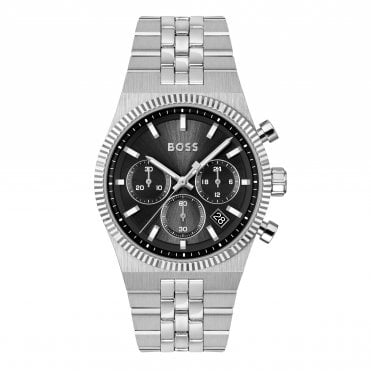 Gents BOSS Candor Prime Chrono Stainless Steel Watch