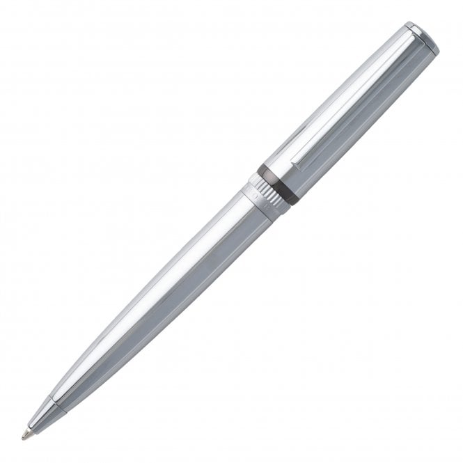 HUGO BOSS PENS Gear Metal Chrome Ballpoint Pen