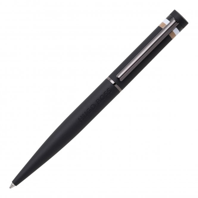 HUGO BOSS PENS Loop Black Iconic Ballpoint Pen