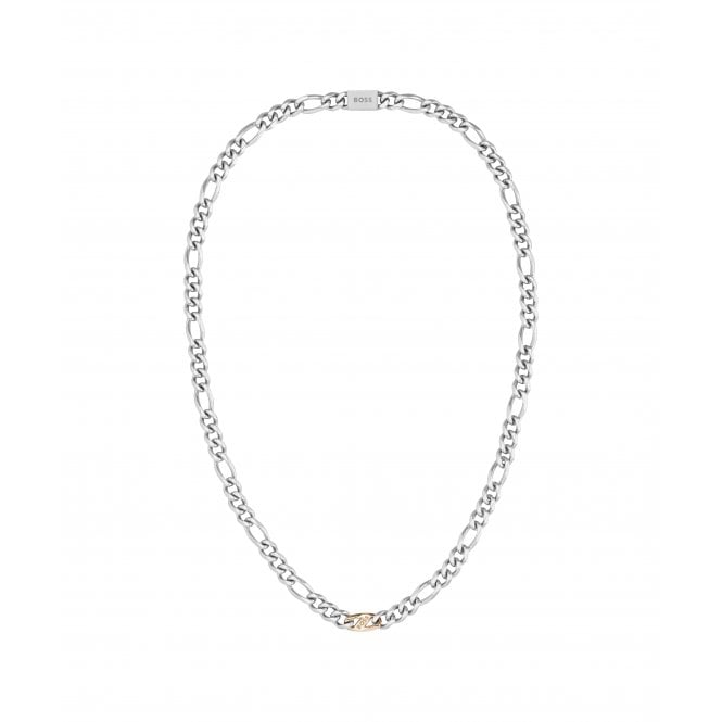 BOSS Rian Two Tone Link Necklace