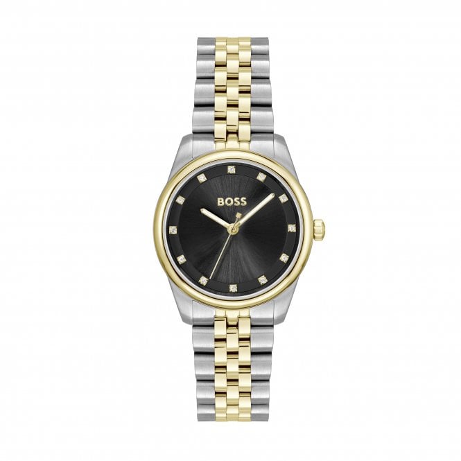 BOSS Ladies Graceful Precious Stainless Steel Bracelet Watch
