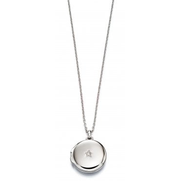 Adriana - Diamond Locket and Chain