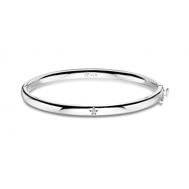 LITTLE STAR Xandra - Diamond Hinged Baby Bangle