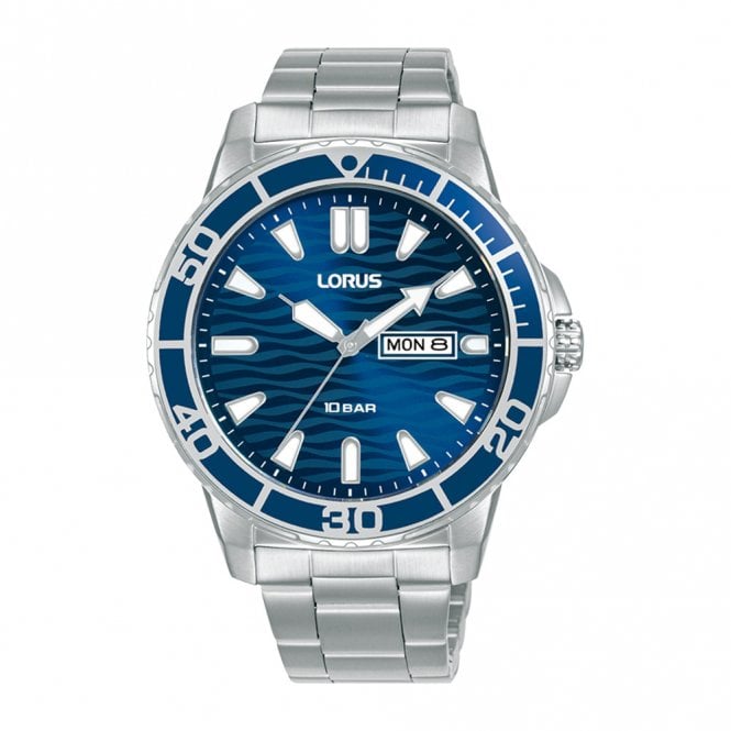 LORUS Men's Quartz Blue Dial Bracelet Watch