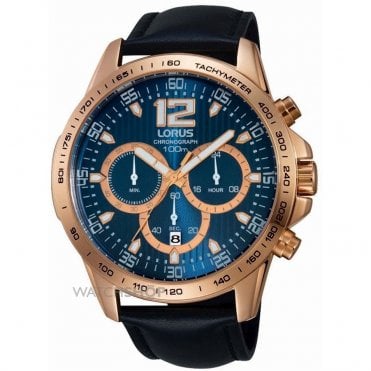 Lorus Men's Quartz Chronograph Strap Watch