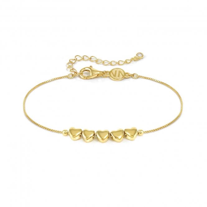 NOMINATION ITALY Armonica Gold PVD Heart Bracelet