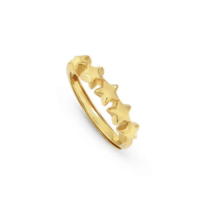 NOMINATION ITALY Armonica Gold PVD Stars Ring