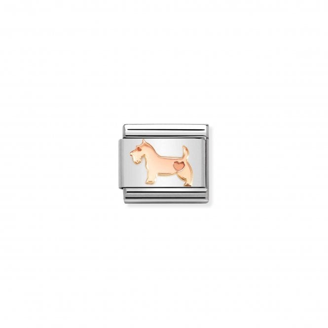 NOMINATION ITALY Classic Bonded Rose Gold Dog Charm