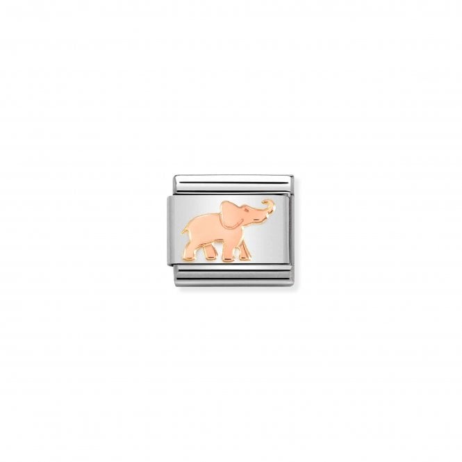 NOMINATION ITALY Classic Bonded Rose Gold Elephant Charm