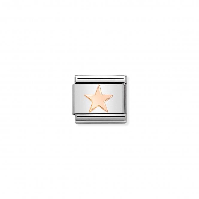 NOMINATION ITALY Classic Bonded Rose Gold Star Charm